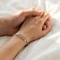 Thumbnail for Wrap Couple Bracelet by Brother & Sisters featuring custom engravings for couples.