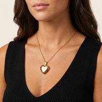 Thumbnail for Love Heart Photo Locket Necklace, view 3