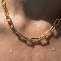 Thumbnail for Ria Paperclip Chain Necklace