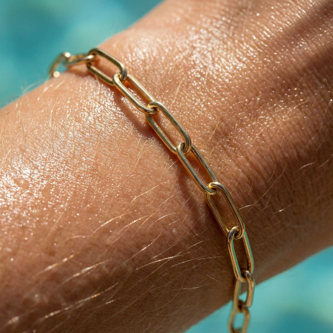 Paperclip Chain Bracelet