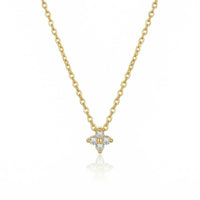 Thumbnail for Crystal Flower Necklace