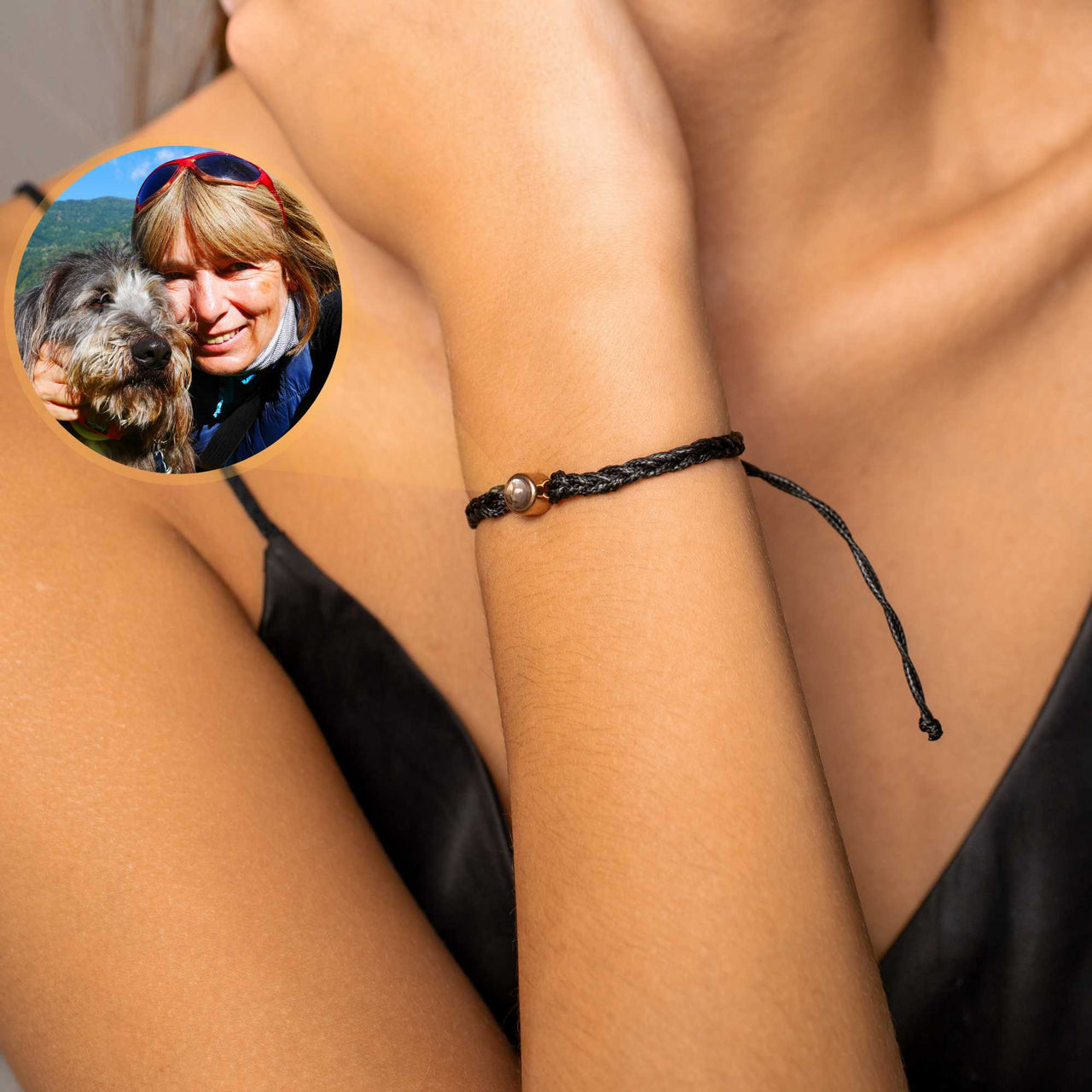 Kreis Foto Armband