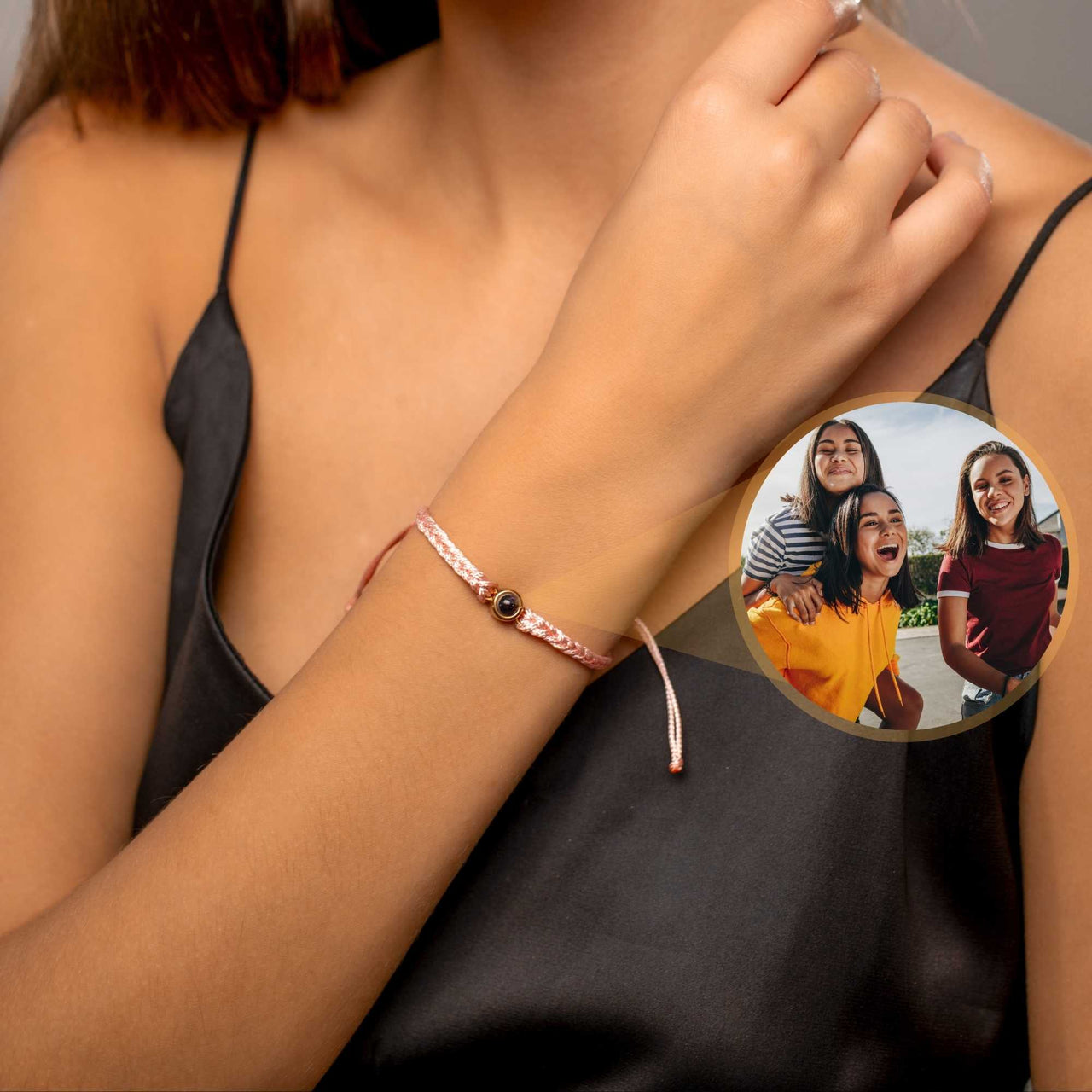 Kreis Foto Armband