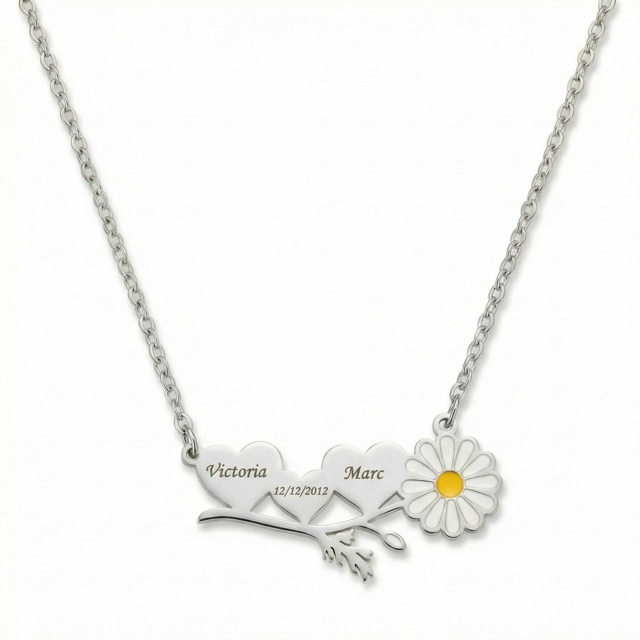 Daisy Name Necklace