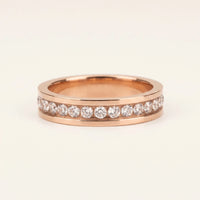Thumbnail for Engagement Ring with Crystals in rose gold, product photo | SKU: 25535390-5-rose-gold