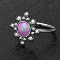 Thumbnail for Glistening Nose Ring - Titanium Nose Jewelry - Gold Nose Ring - Nose Piercing Jewelry Nose Ring Brother & Sisters