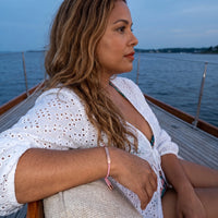 Thumbnail for String bracelet — worn on a relaxed day, rose gold | SKU: lecorail-rg