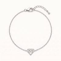 Thumbnail for Waterproof bracelet — product photo on a white background, silver | SKU: 11662607-white-gold