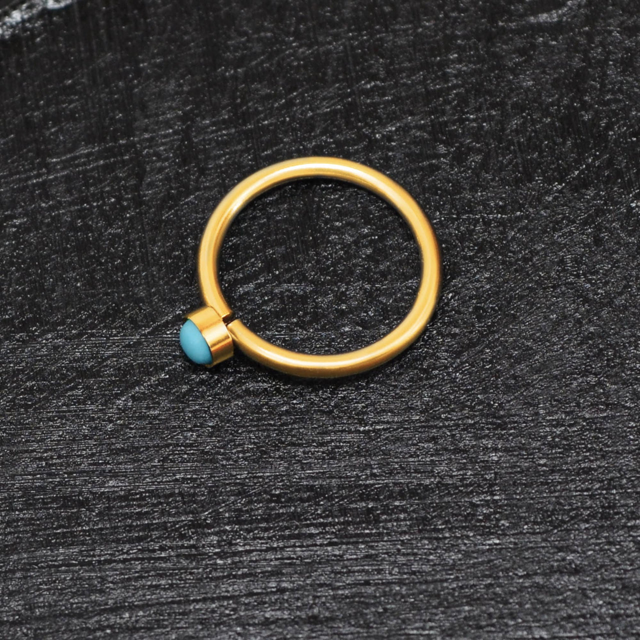 Lustrous Nose Ring - Titanium Nose Jewelry - Gold Nose Ring - Nose Piercing Jewelry Nose Ring Brother & Sisters